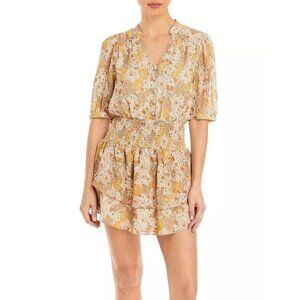 Aqua Bloomingdales - Retro Floral